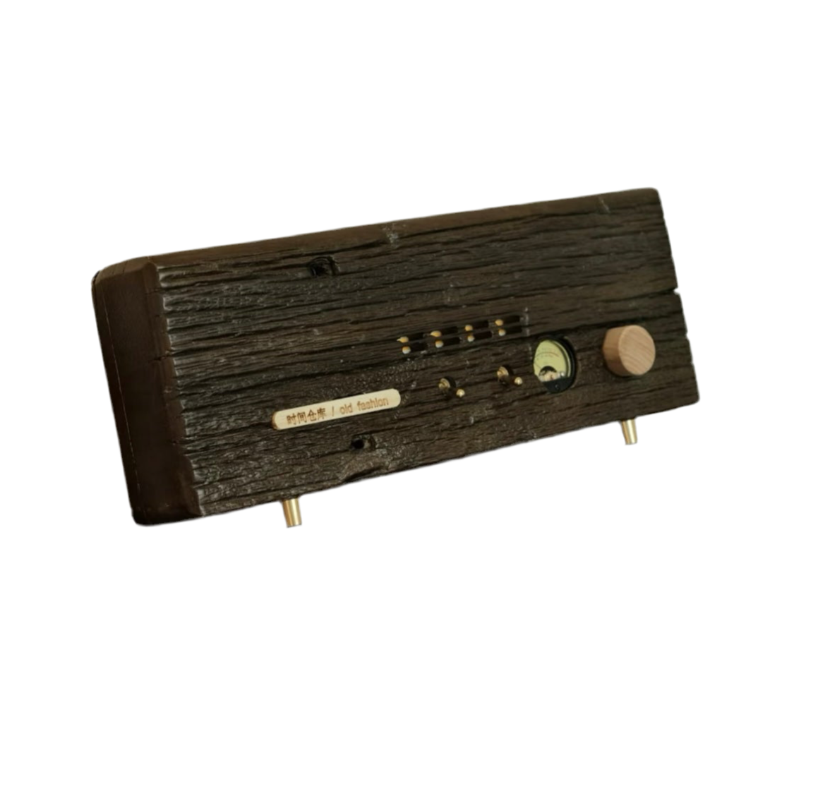 Wilderness Resonance Wood Speaker lifestyle display - eco-friendly audio solution for natural living spaces